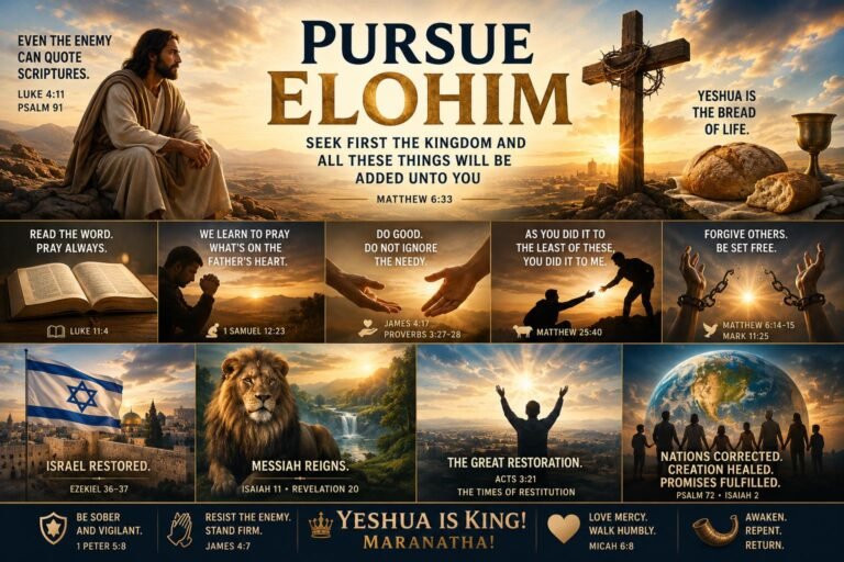 Pursue Elohim: Awakening, Restoration, and the Testing of the Heart