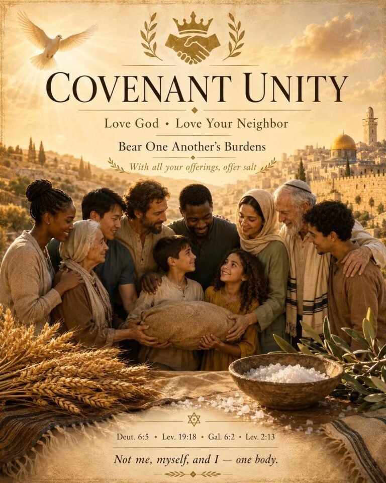 Unity, Burden-Bearing, and the Covenant of Salt